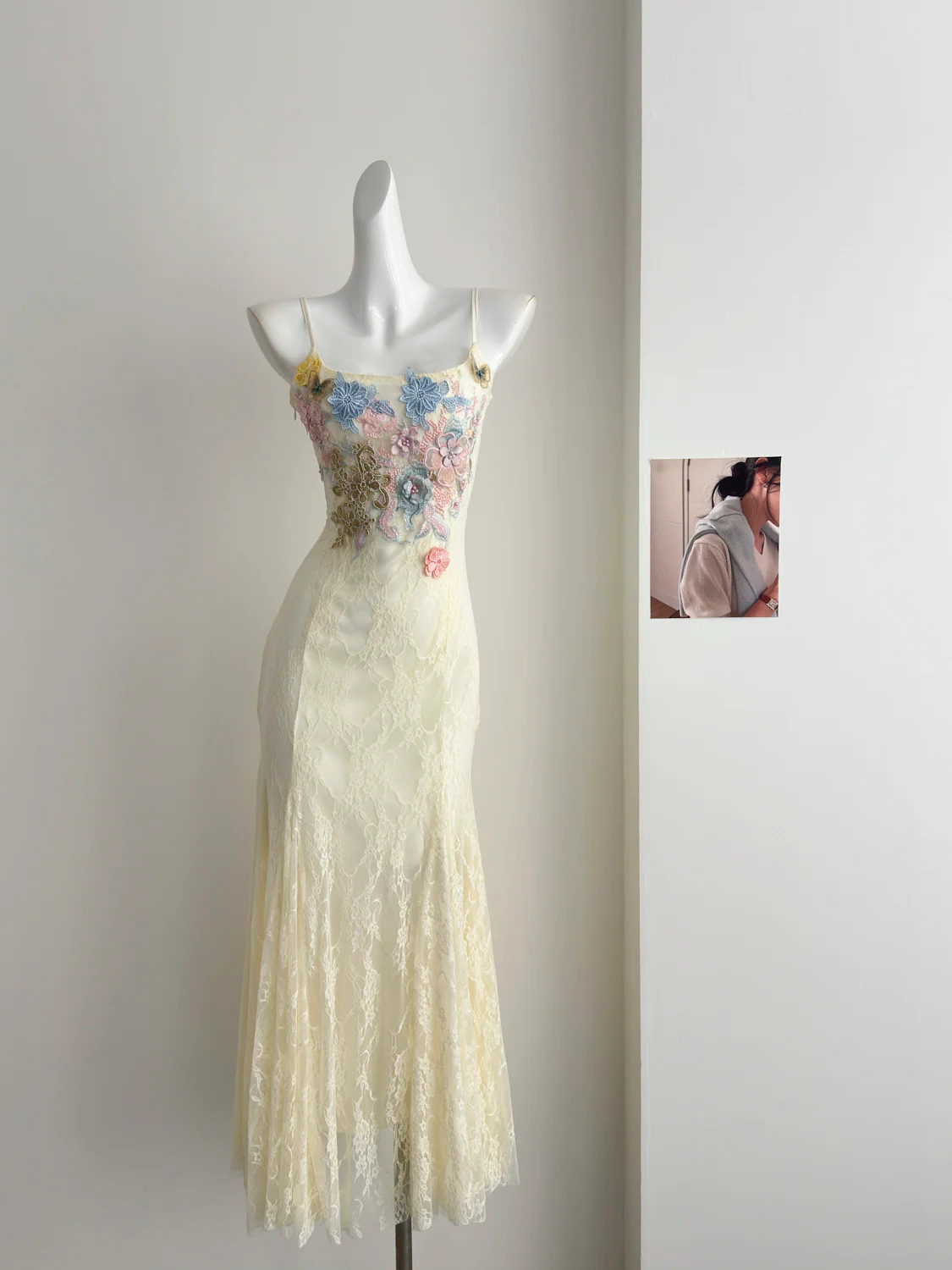 Sexy Mermaid Spaghetti Straps Lace Birthday Party Dress Summer Holiday Outfits For Women DP0132 - Deanwangkt