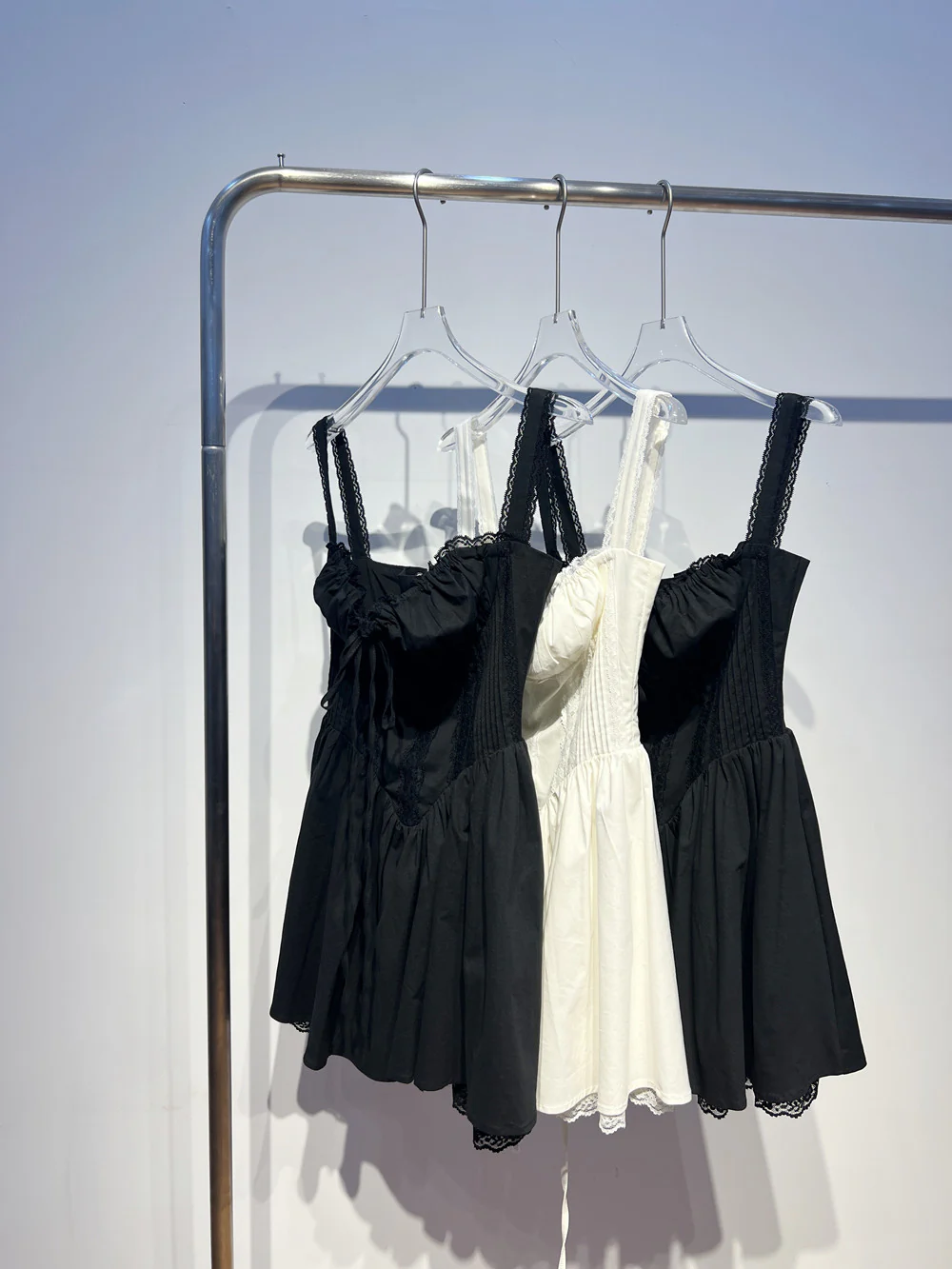 Cute A line Square Neck White Lace Homecoming Dress Summer Hoco Dresses Short Night Cocktail Dress DH2553 - Deanwangkt