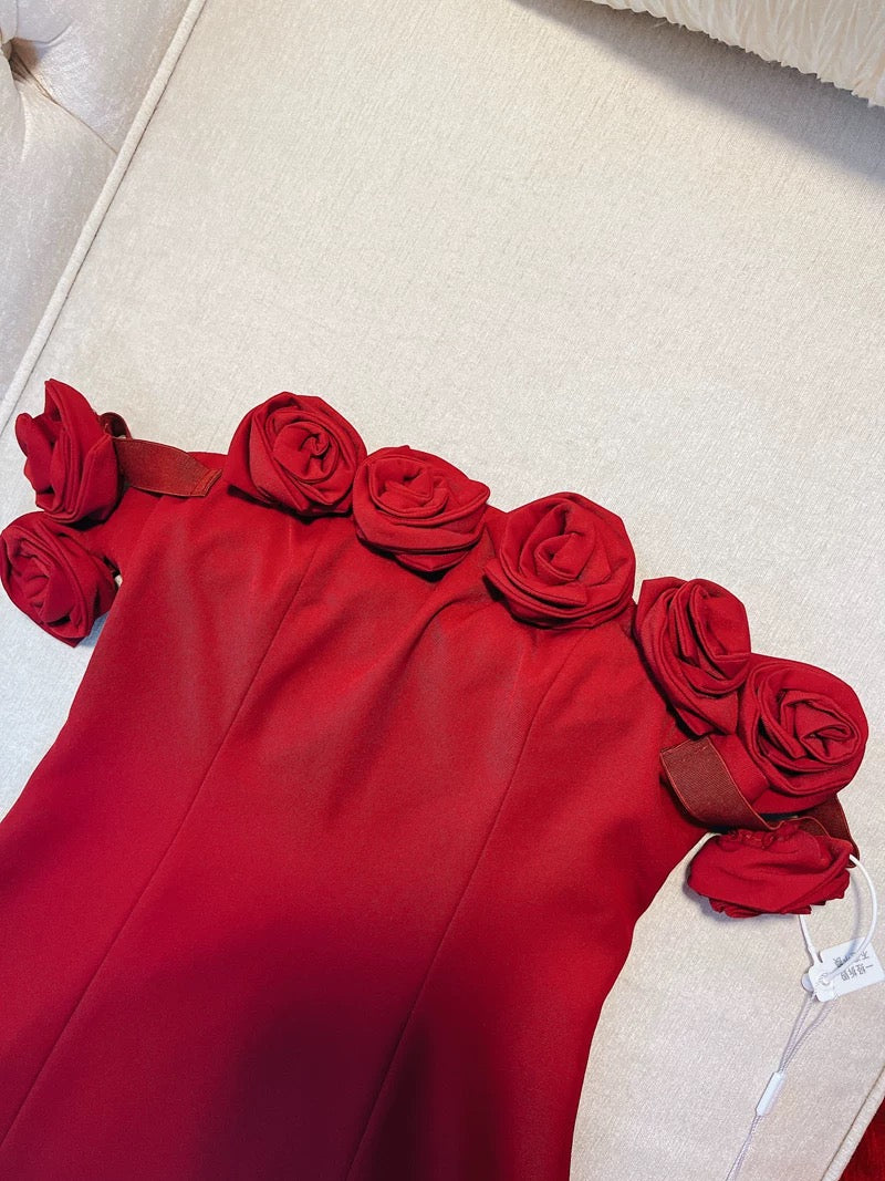 Trendy Sheath Off The Shoulder Red Formal Short 8th Grade Homecoming Dress Summer Middle School Hoco Dresses Cocktail Dress Birthday Outfits W959 - Deanwangkt