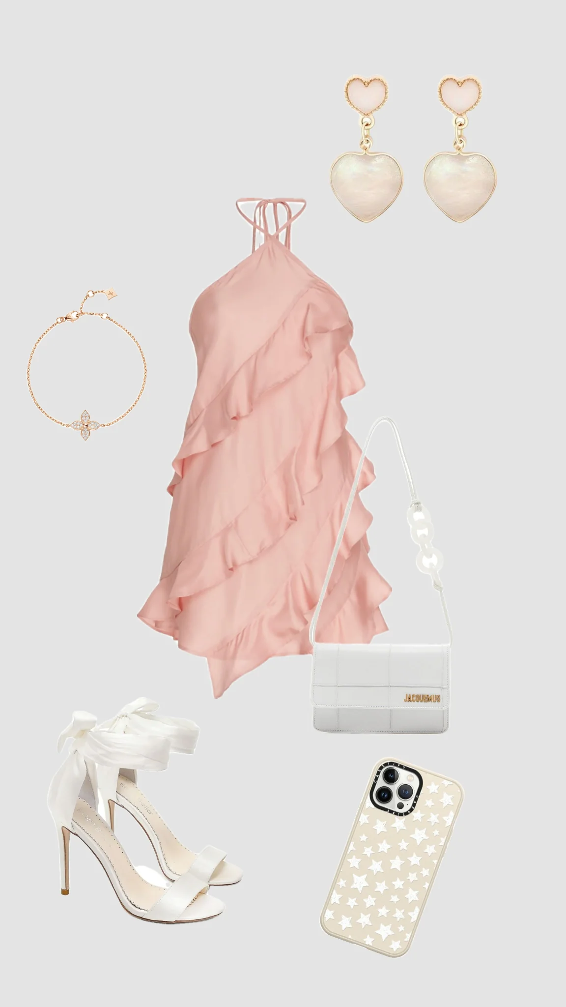 Cute A line Halter Pink Summer Homecoming Dress Chiffon Hoco Dress Mini 18th Birthday Outfit Cocktail Dresses DP1944 - Deanwangkt