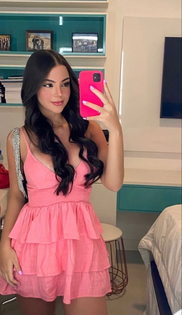 Simple A line Spaghetti Straps Pink Short Homecoming Dress Summer Hoco Dresses Cocktail Dress DP1920 - Deanwangkt