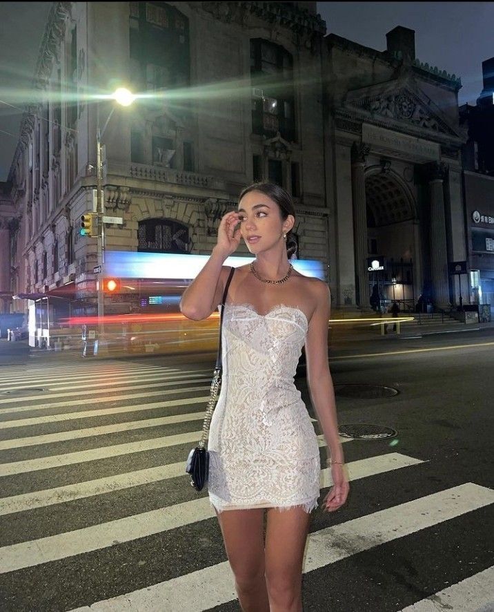 Vintage Sheath Strapless White Lace Short Mini Formal 8th Grade Homecoming Dress Summer Middle School Hoco Dresses Birthday Outfits W1192 - Deanwangkt