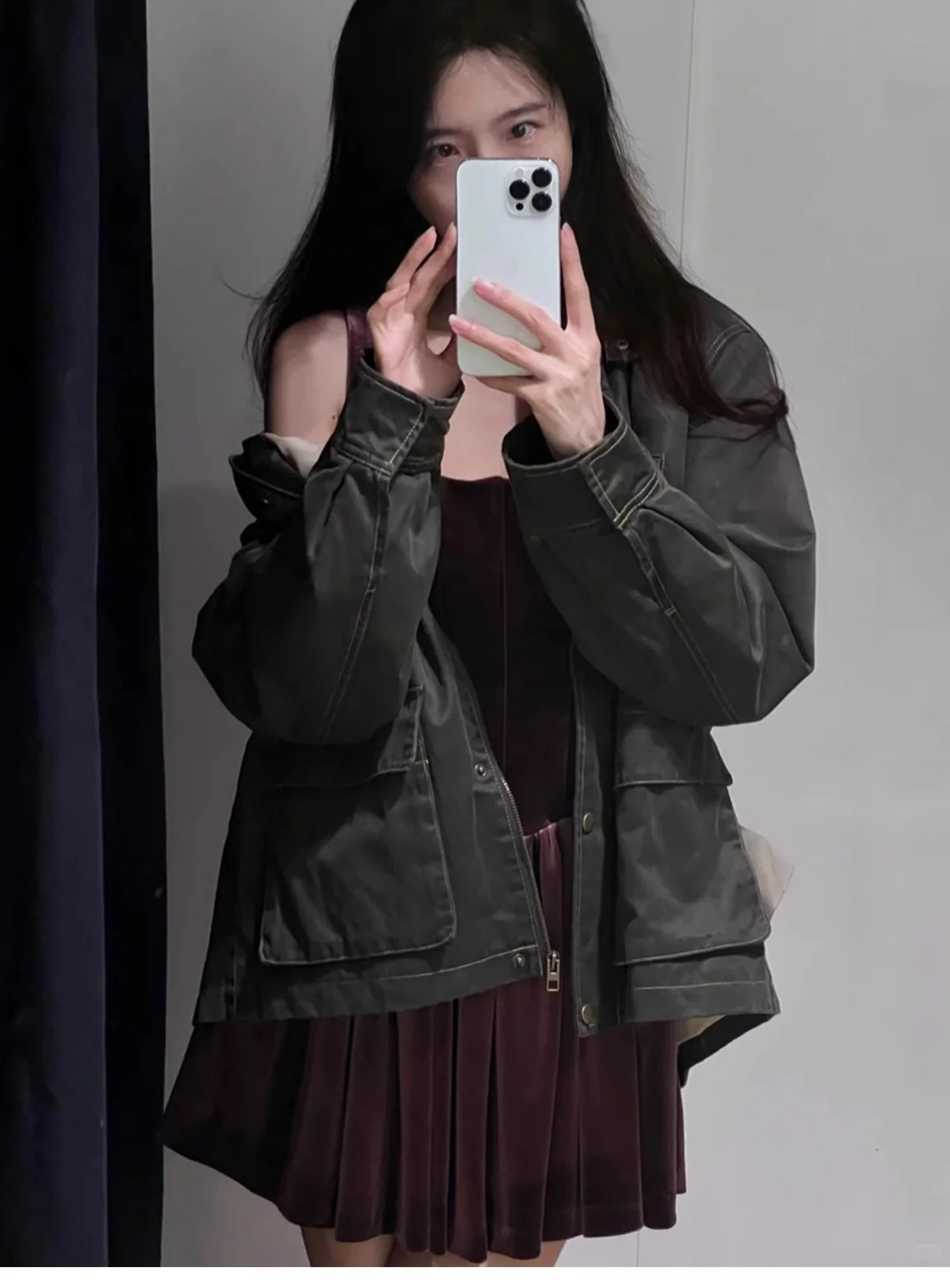 Cute A Line Square Neck Burgundy Velvet Formal Homecoming Dresses 18th Birthday Outfits Graduation Dress Short Mini Hoco Dresses DH2532 - Deanwangkt