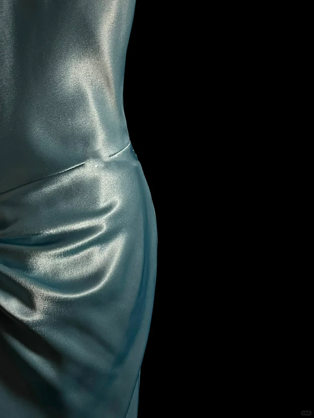 Elegant Glamour Mermaid Halter Blue Satin Long Prom Dresses Party Dress Evening Dress DP916 - Deanwangkt