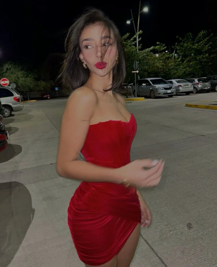 Cute Sheath Sweetheart Satin Red Short Balloon Homecoming Dress Summer Middle School Formal Baddie Hoco Dresses Cocktail Dress Birthday Outfits W0634 - Deanwangkt
