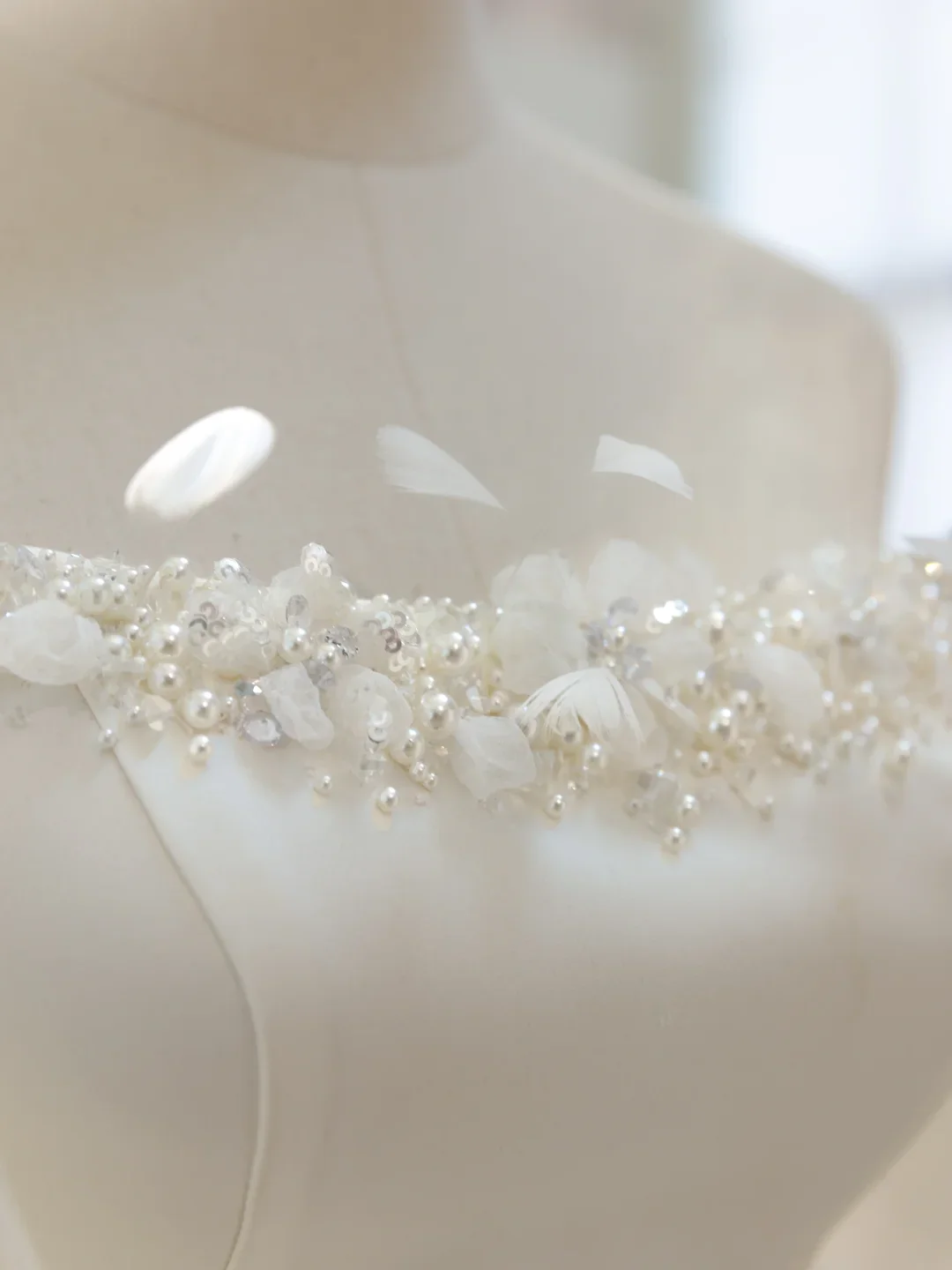 Unique Wedding Dress A line Off The Shoulder Satin White Long Wedding Dresses Bridal Gowns DH2058 - Deanwangkt