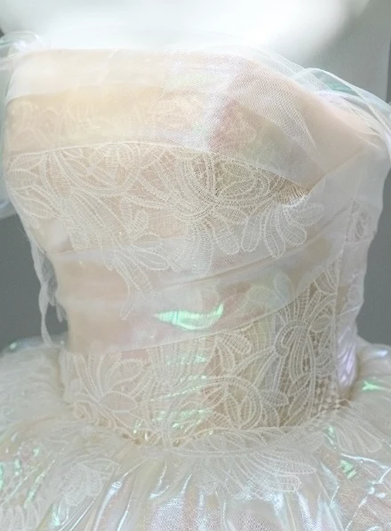 Stunning Off-the-Shoulder Ball Gown Tiered Chiffon Long Quinceanera Dress Saprkly Formal Gowns Vestido De 15 Anos Sweet 16 Dress DP2846 - Deanwangkt