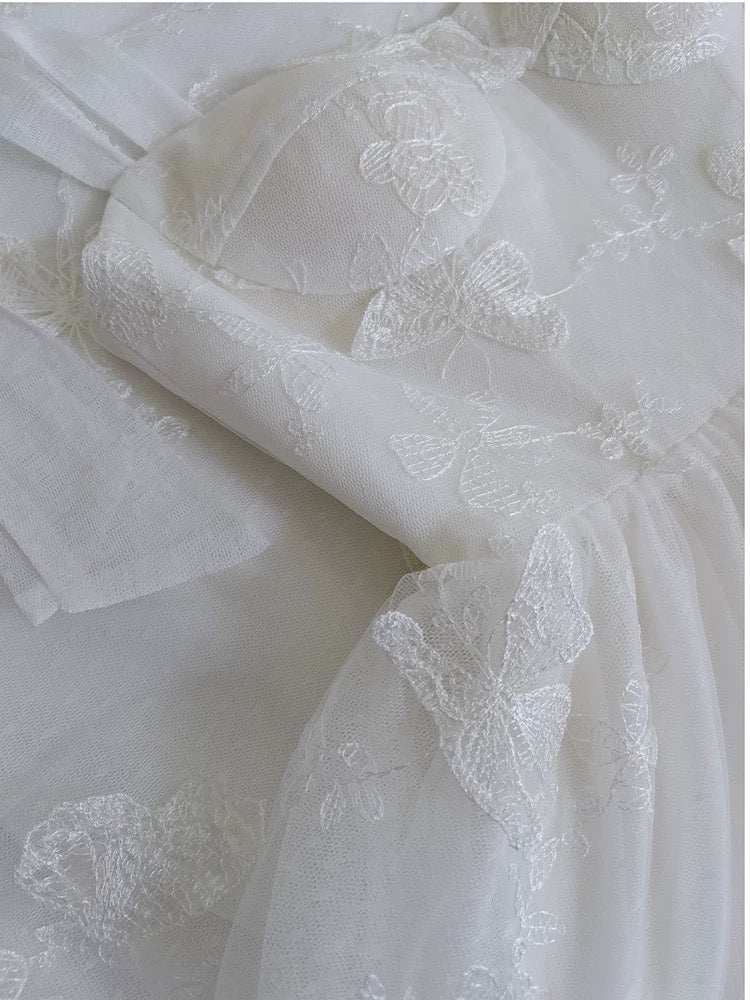 Elegant A line Straps White Lace Sleeveless Long Evening Party Gowns Evening Formal Dresses Prom Dress W943 - Deanwangkt