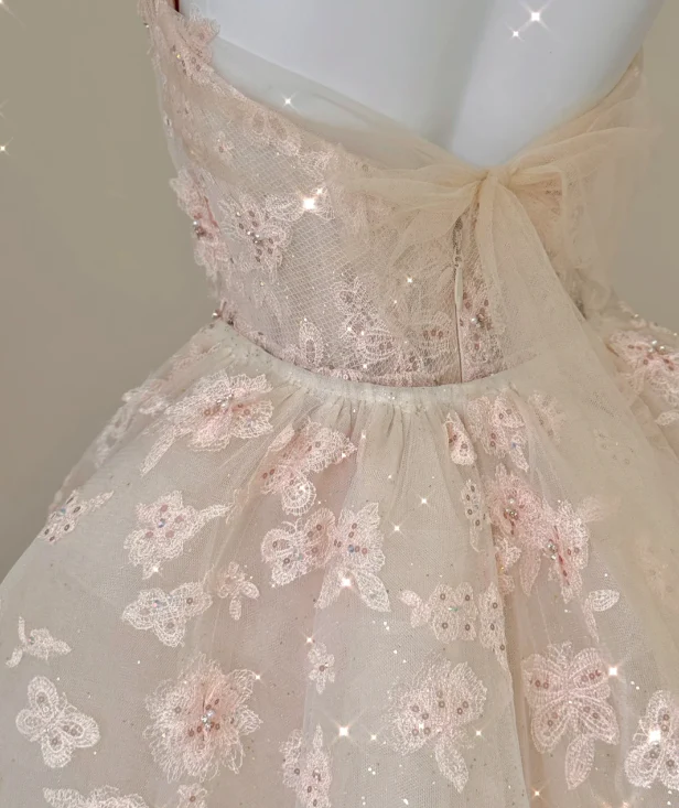 Classy Mermaid Halter Pink Lace Sleeveless Evening Dress Long Prom Dresses P0013 - Deanwangkt