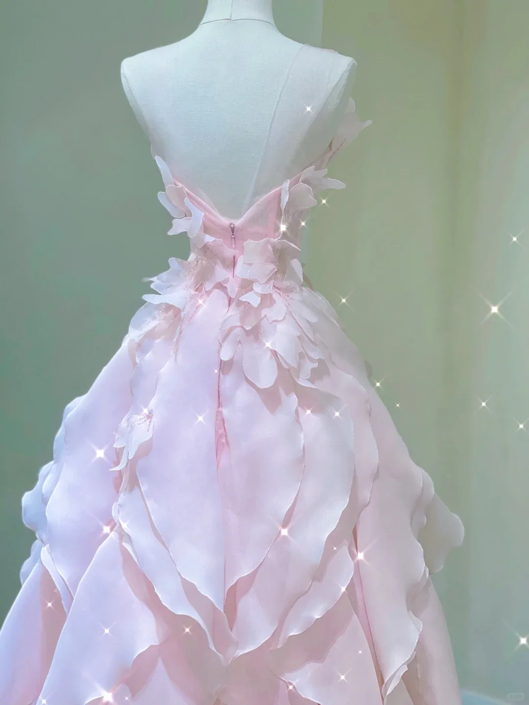 Pretty Ball Gown Strapless Long Prom Dresses Pink Graduation Dress High School Classy Evening Dresses DP382 - Deanwangkt