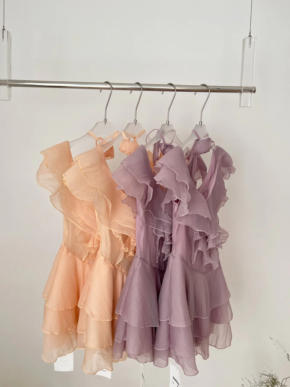 Cute A Line V Neckline Layers Summer Dress Holiday Party Outfits For Girls DP0148 - Deanwangkt