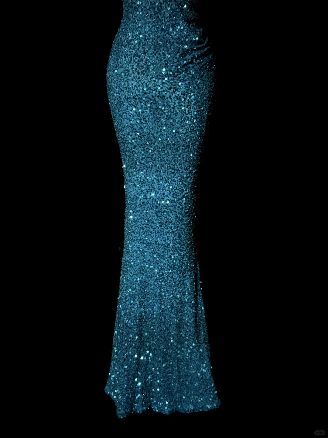 Classy Mermaid One Shoulder Blue Sequin Beads Long Evening Dress Prom Dresses H2966 - Deanwangkt