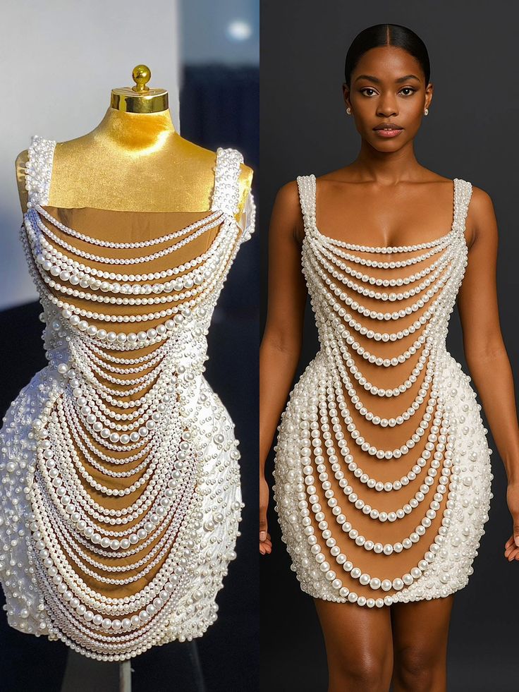 Princess Sheath Square Neck Champagne Satin Formal Homecoming Dresses 8th Grad Dance Graduation Dress Short Hoco Dresses DH2595 - Deanwangkt