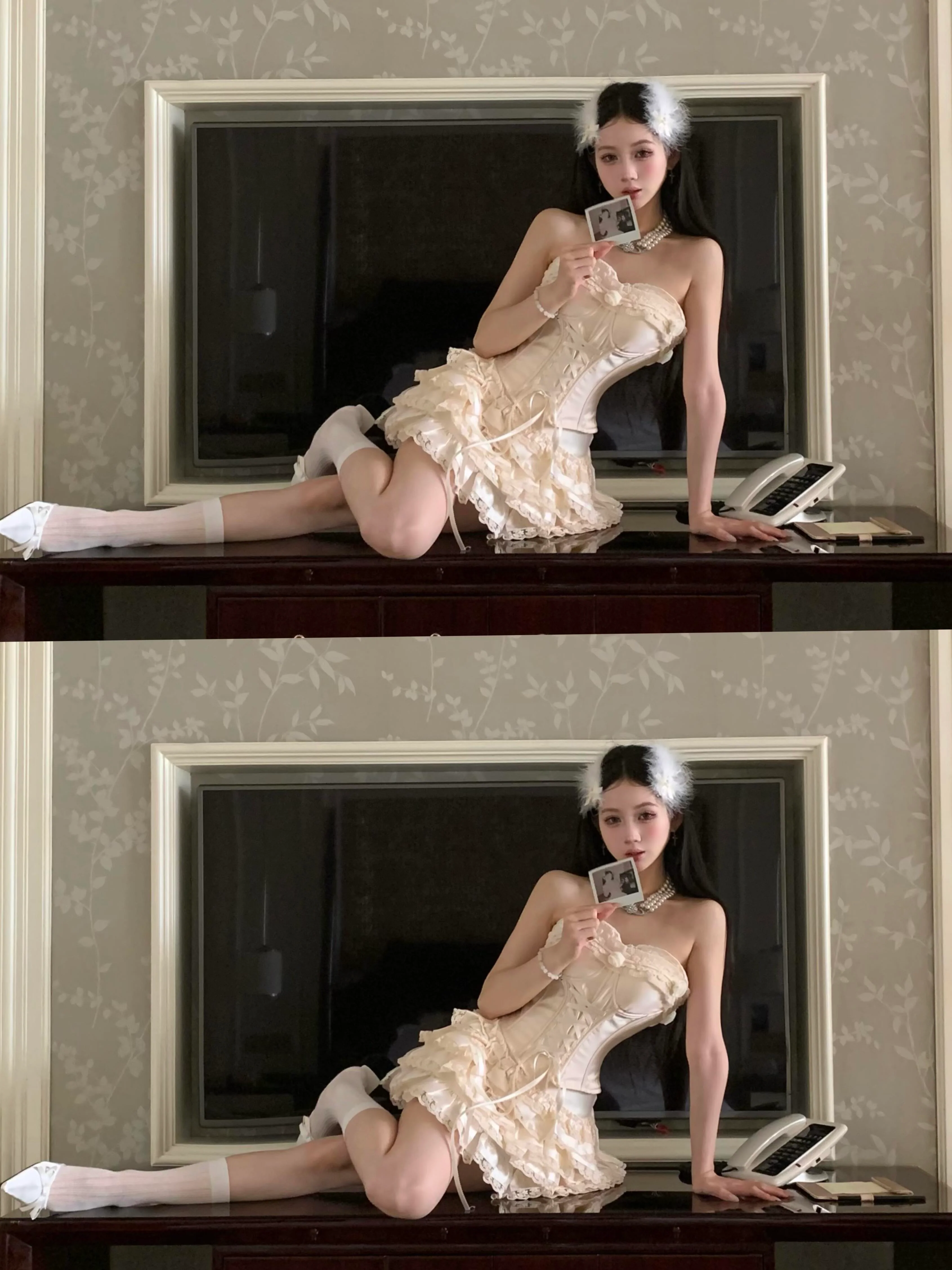 Cute Ball Gown Short Ruffles Homecoming Dress Summer Hoco Dresses Cocktail Dress For Senior Teens DP1782 - Deanwangkt