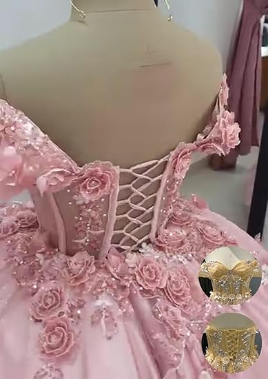 Modest Ball Gown Off The Shoulder Blush Pink Tulle Formal Homecoming Dresses 8th Grad Dance Graduation Dress Short Hoco Dresses DH2596 - Deanwangkt