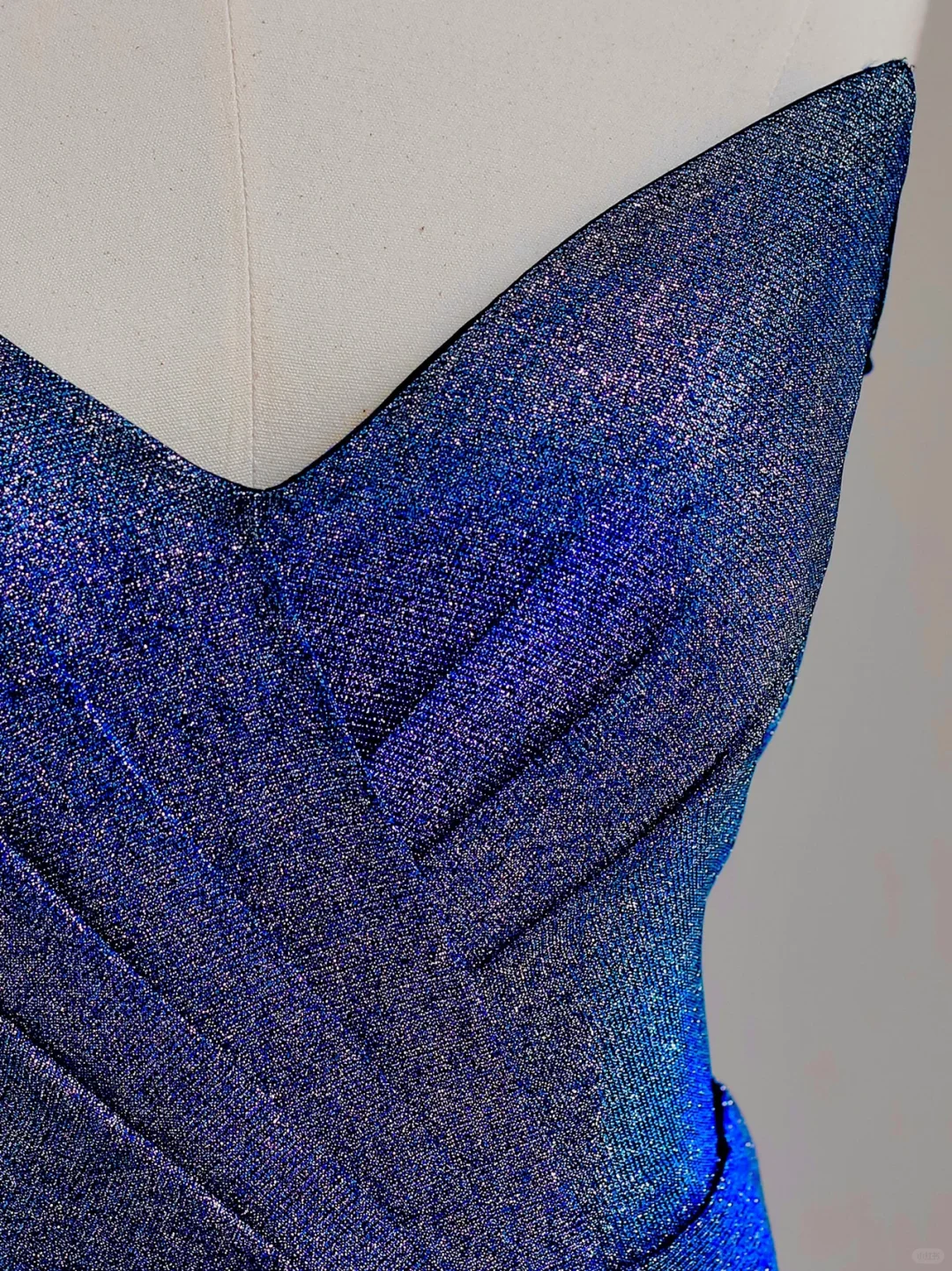 Elegant Glamour Ball Gown Strapless Blue Sequin 21st Birthday Dresses Evening Gown Birthday Outfits Evening Dress For Women DP1530 - Deanwangkt