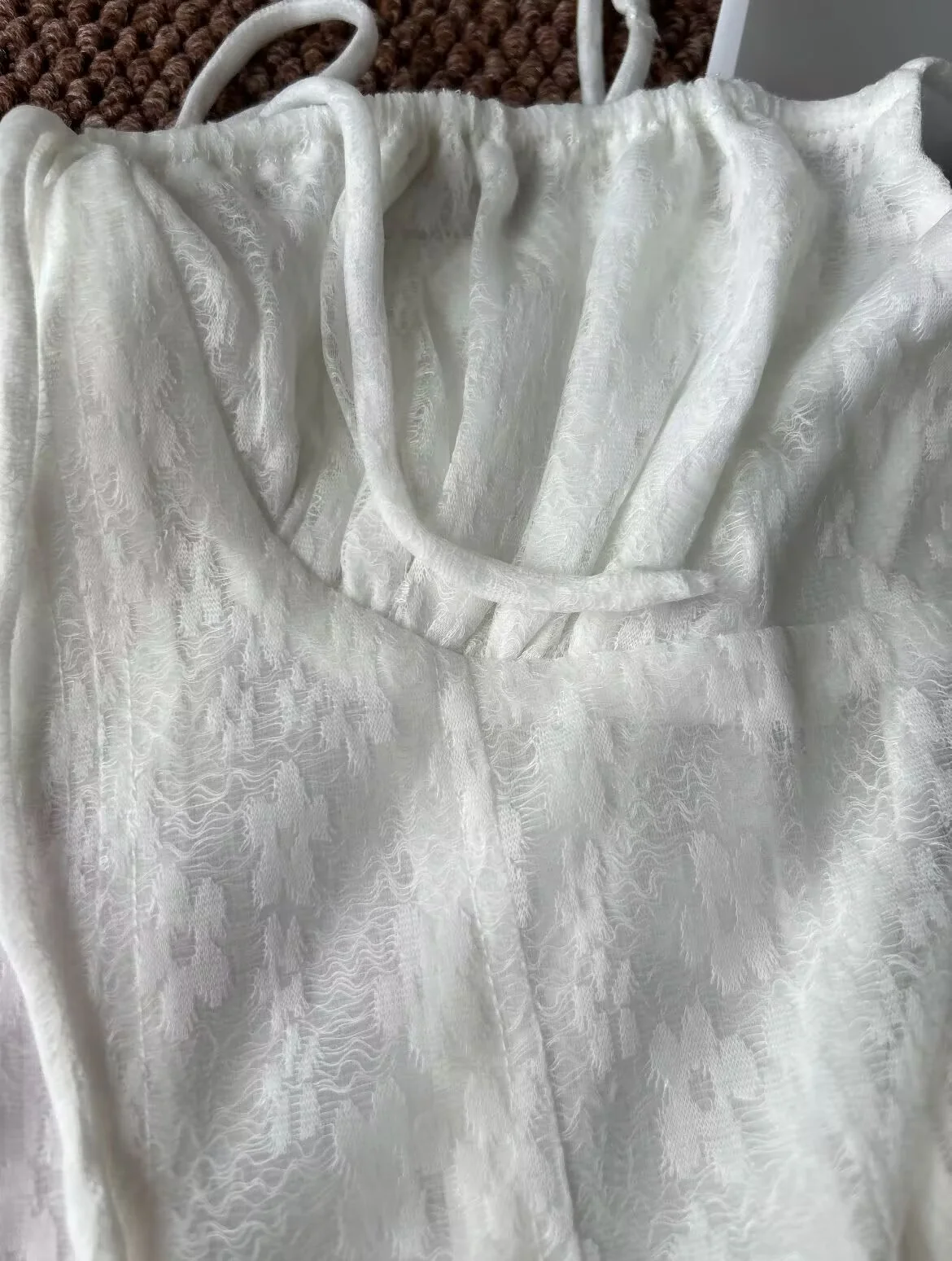 Cute A Line Spaghetti Straps White Lace Formal Homecoming Dresses Short 16th Birthday Outfits Graduation Dress Mini Cocktail Dresses DH2454 - Deanwangkt