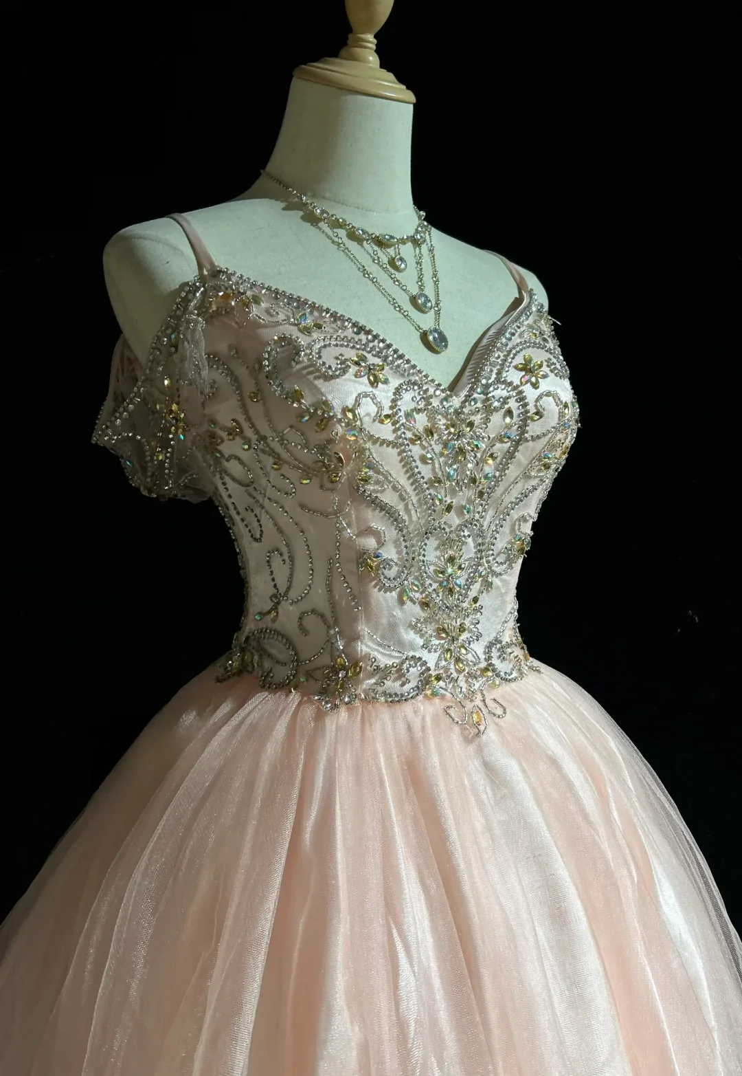 Cute Ball Gown Spaghetti Straps Light Pink Mini Short Formal Homecoming Dresses Party Short Prom Dress Hoco Dresses DH2649 - Deanwangkt