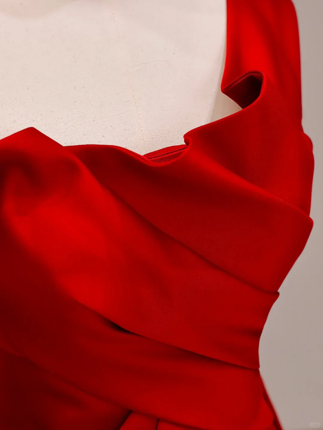 Elegant Glamour Mermaid One Shoulder Red Prom Dress Party Dress Long Evening Dresses DP1541 - Deanwangkt