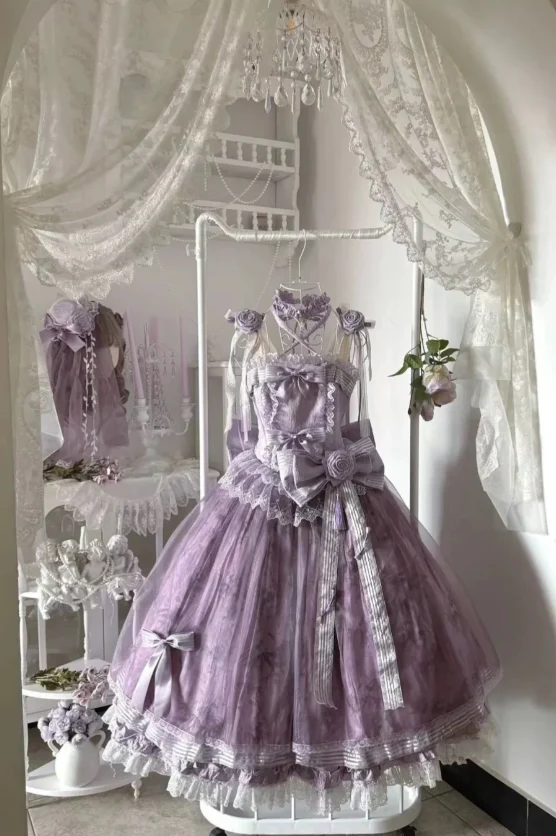 Cute Halter Short Ball Gown Tulle Burgundy Birthday Dresses Sweet Lace Burgundy Lolita Dresses DP3851 - Deanwangkt