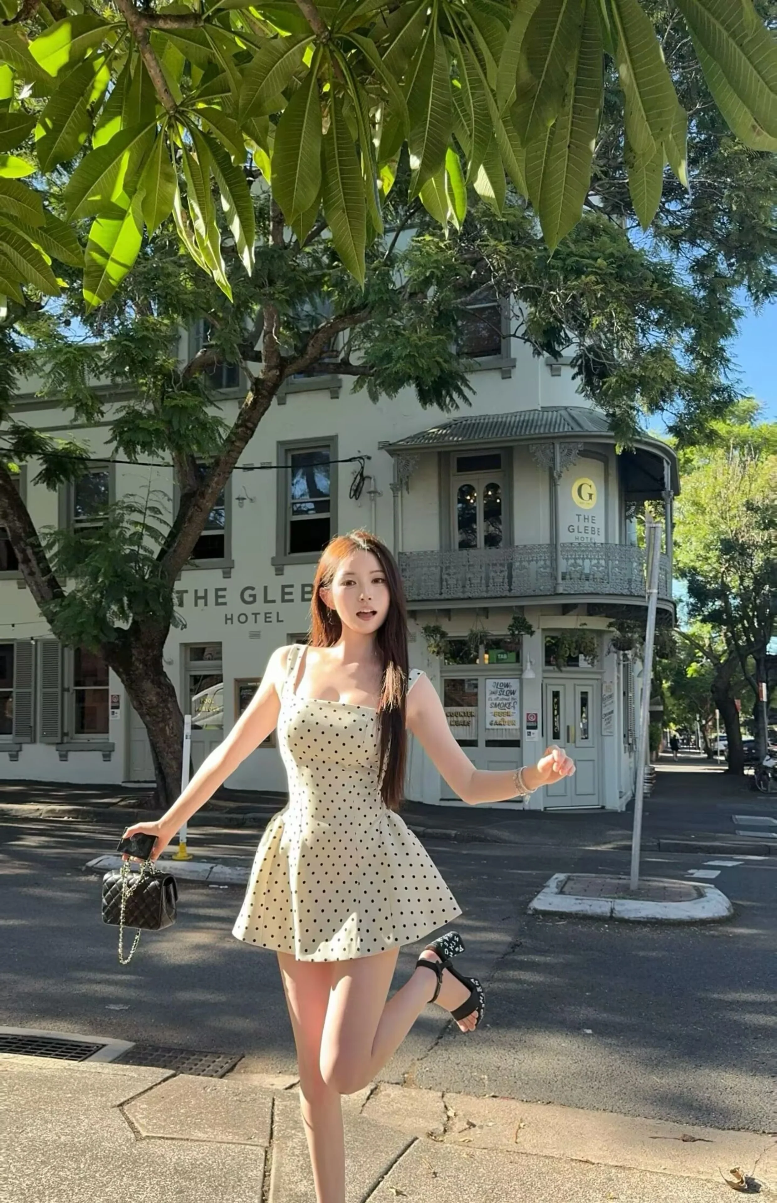 Pretty A line Square Black Polka Dots Formal Homecoming Dresses Short 16th Birthday Outfits Graduation Dress Mini Cocktail Dresses DH2458 - Deanwangkt