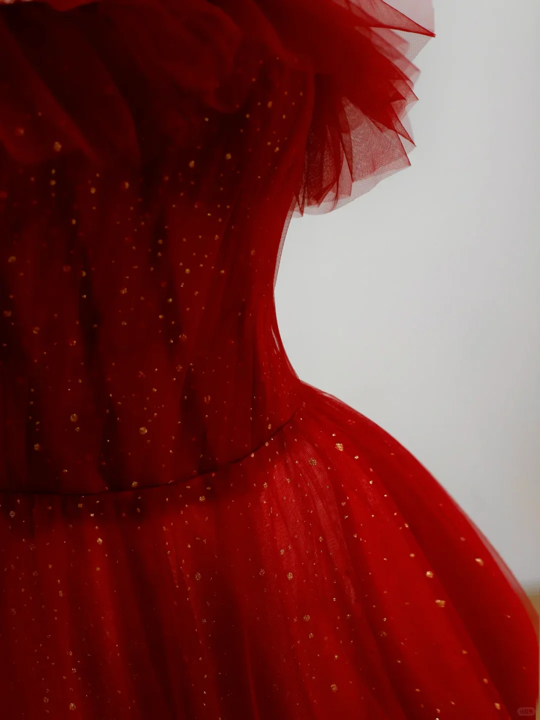 Elegant Glamour Ball Gown Off The Shoulder Short Sleeves Burgundy Tulle Prom Dress Party Dress Evening Dresses DP1508 - Deanwangkt