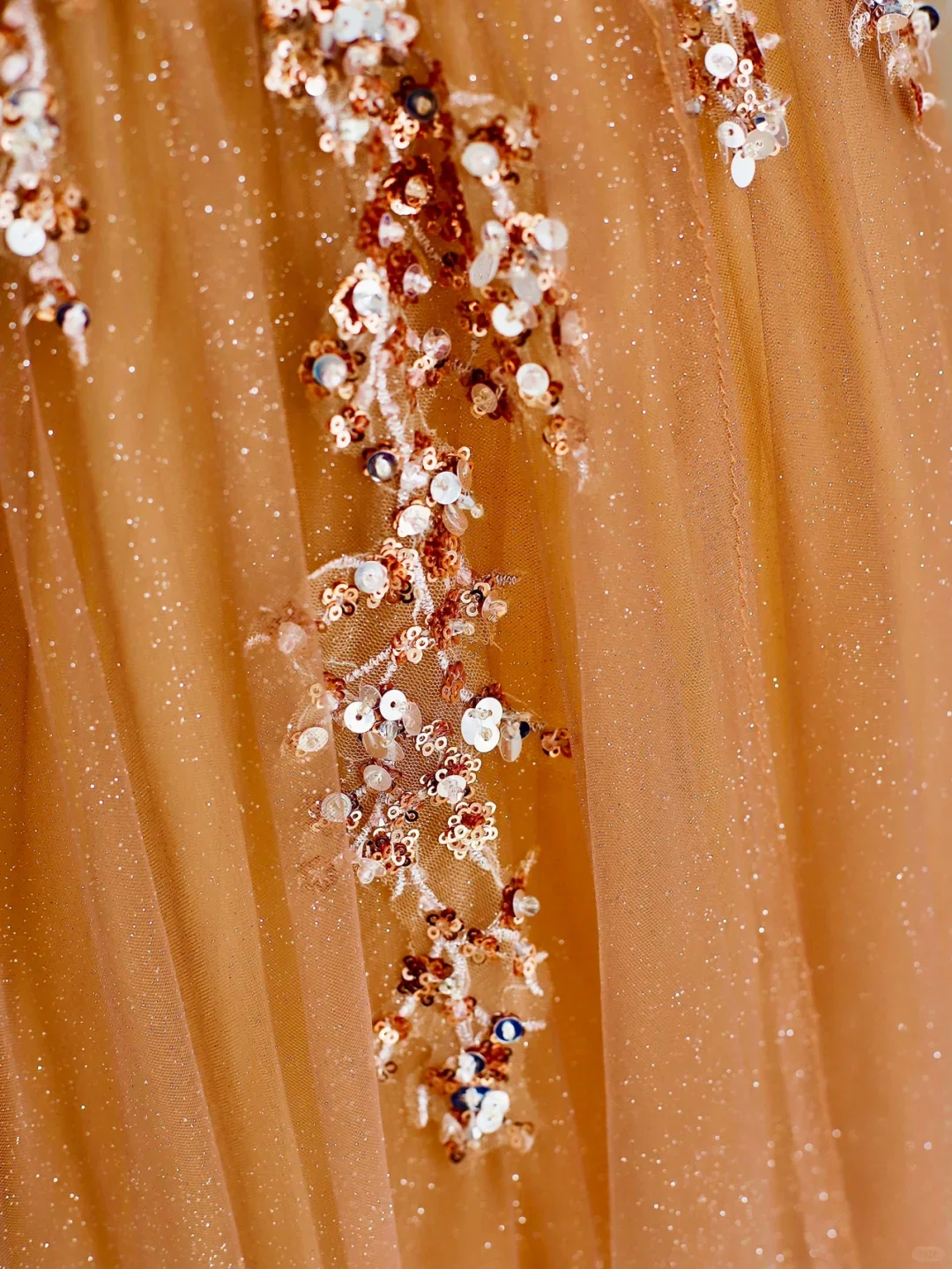 Elegant Glamour Ball Gown Strapless Orange Tulle Long Prom Dresses Party Dress Evening Dress DP1531 - Deanwangkt