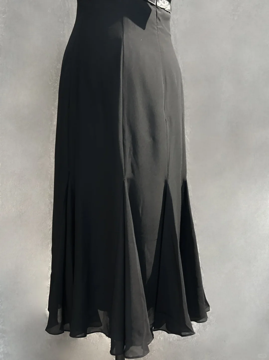 Classy A line Halter Chiffon Black Homecoming Dress Summer Hoco Dresses Cocktail Dress DP1837 - Deanwangkt