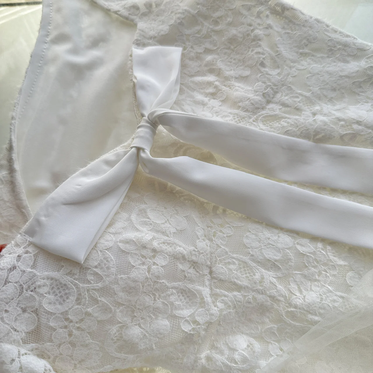 Sexy Mermaid Square Neckline Floral White Lace Summer Dress Holiday Party Outfits For Women DP0106 - Deanwangkt