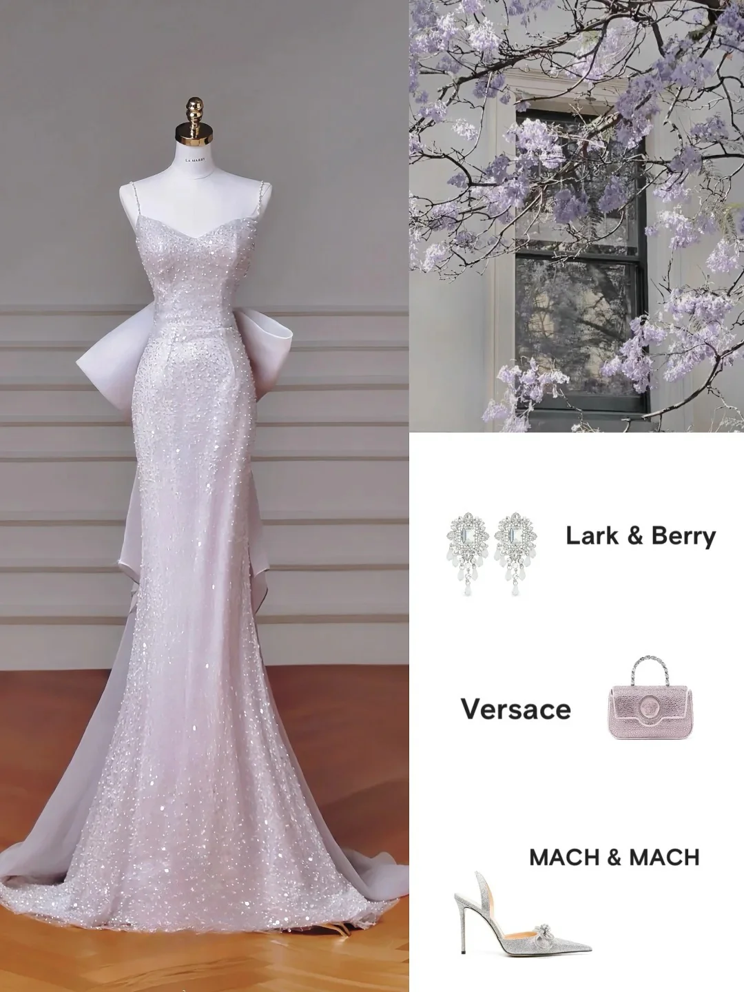 Modest Pink Spaghetti Strap Evening Dresses Mermaid Tulle with Bow Beading Long Prom Dresses Graduation Dresses DH02719 - Deanwangkt