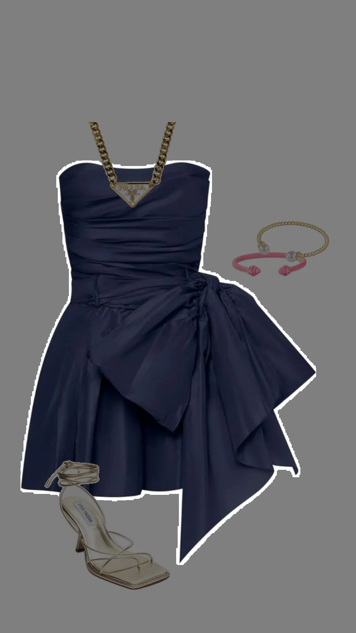 Sexy A line Strapless Navy Blue Satin Short Homecoming Dress Summer Hoco Dresses Cocktail Dress Birthday Outfits DP2243 - Deanwangkt