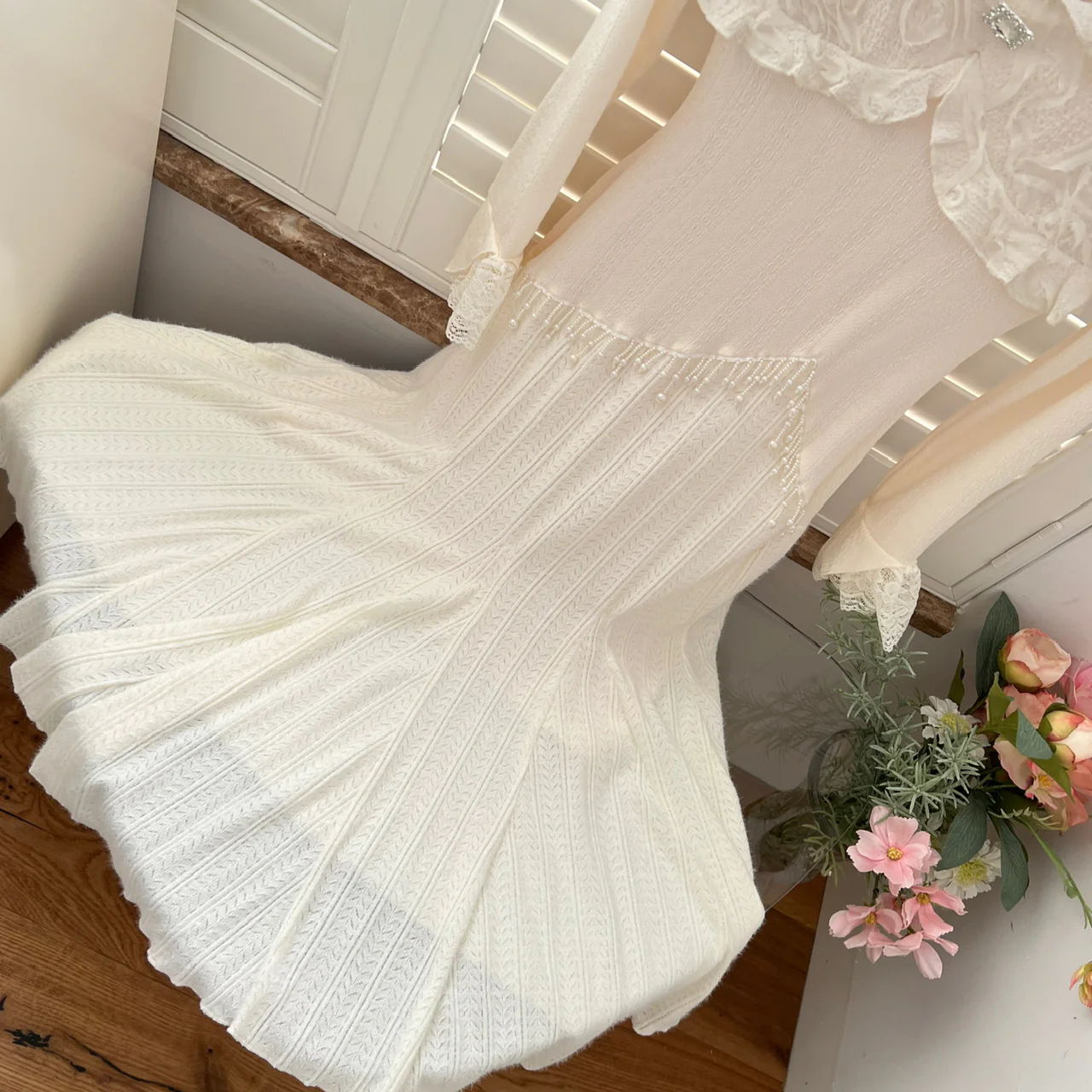 Sexy Sheath Long Sleeves Knitted Dress Holiday Party Outfits For Women DP0099 - Deanwangkt