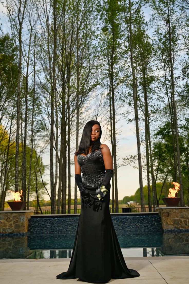 Modest Mermaid Spaghetti Straps Silver Sequin Long Black Girl Green Evening Party Gowns Evening Dress Special Formal Dresses Prom Dress DH2316 - Deanwangkt