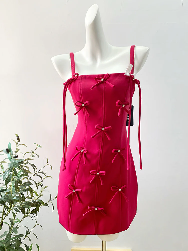 Simple A line Straps Pink Satin Homecoming Dress Summer Hoco Dresses Cocktail Dress DP1766 - Deanwangkt