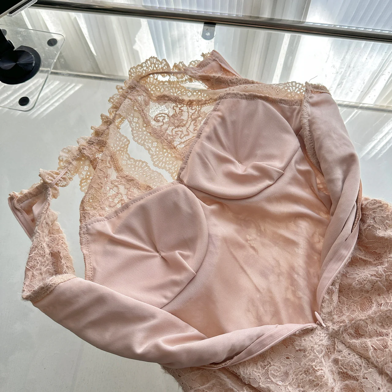 Sexy Sheath Jewel Floral Pink Lace Summer Dress Holiday Party Outfits For Women DP0087 - Deanwangkt