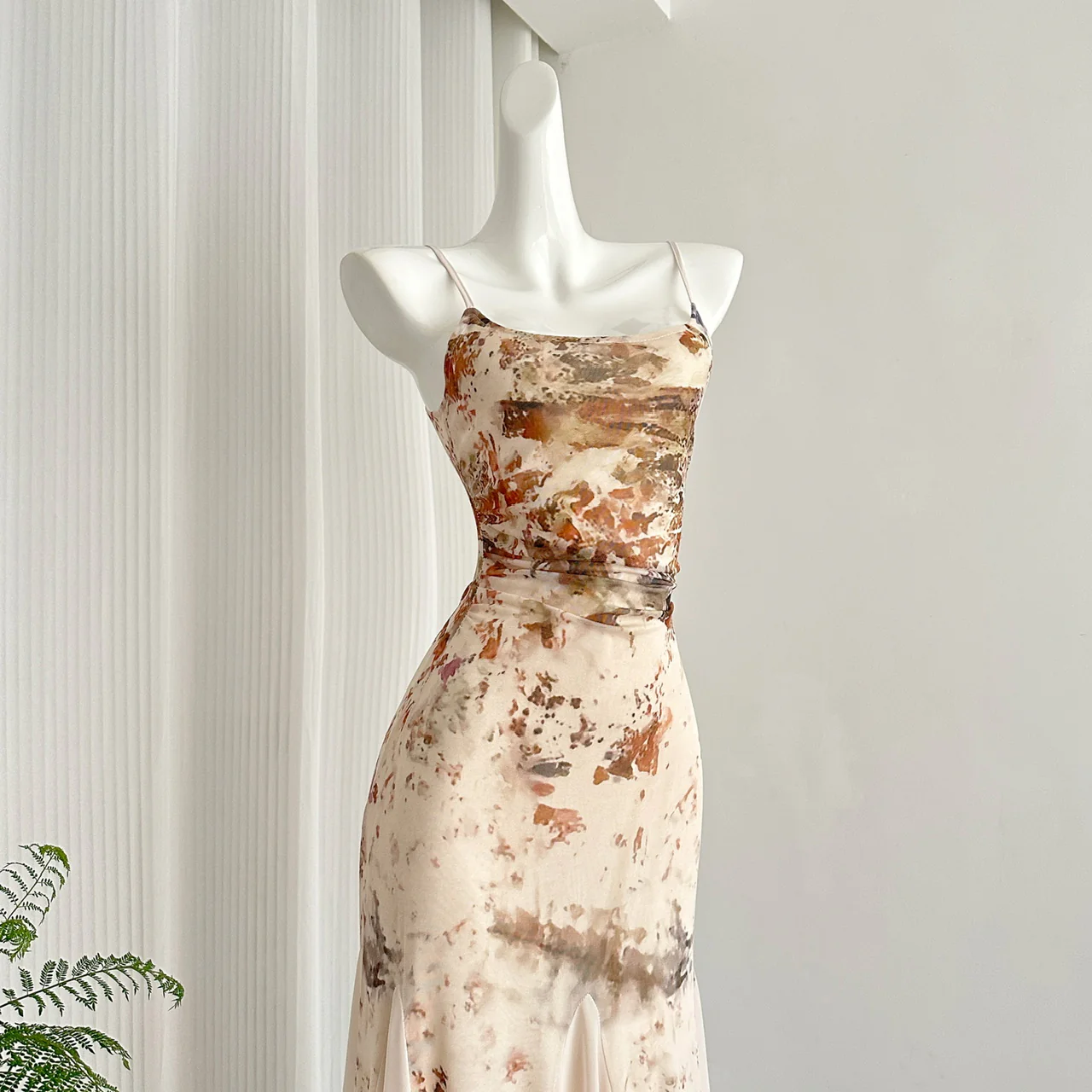 Sweet Mermaid 2 Piece Long Women Summer Holiday Holiday Dresses DP0022 - Deanwangkt