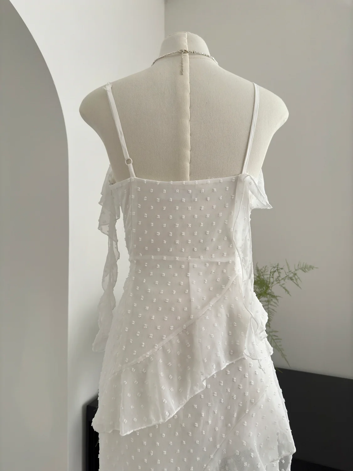 Sexy High Low Spaghetti Straps Floral Summer Dress Holiday Party Outfits For Women DP0080 - Deanwangkt