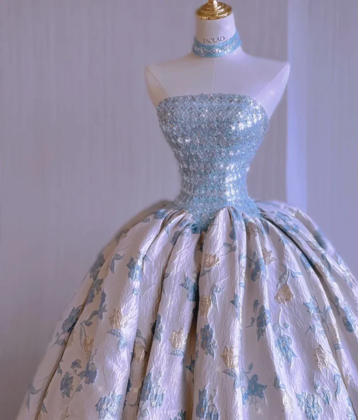 Modest Ball Gown Off The Shoulder Long Prom Dresses High School Outfits Graduation Dress Evening Dresses DP438 - Deanwangkt