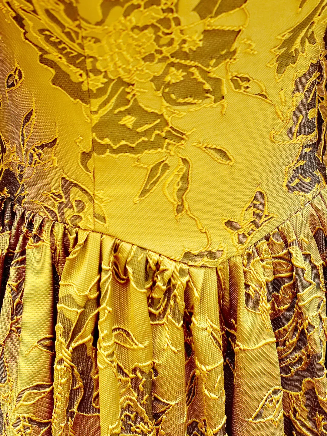 Elegant Glamour Ball Gown Off The Shoulder Yellow Satin Long Prom Dresses Party Dress Evening Dress DP1587 - Deanwangkt