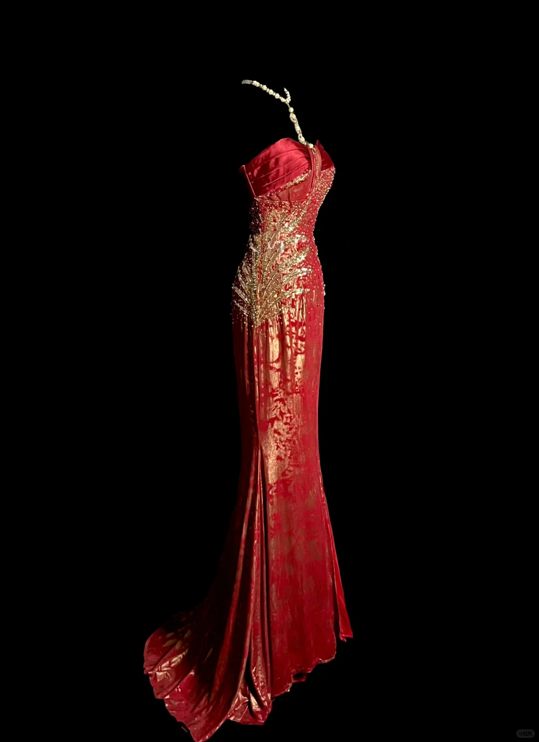 Vintage Mermaid Sweetheart Burgundy Long Evening Party Gowns Evening Formal Dresses Evening Dress DP2025 - Deanwangkt