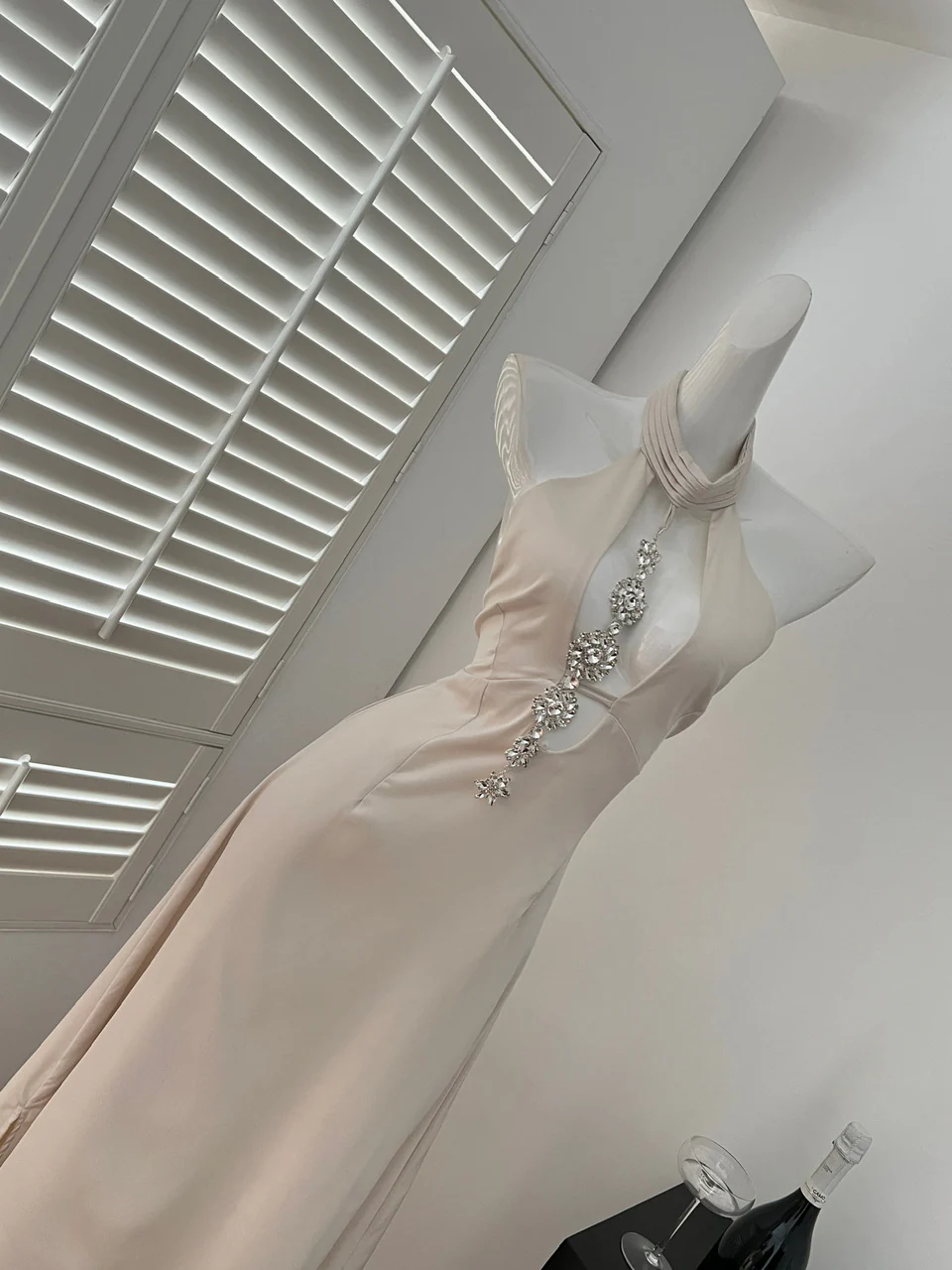 Sexy Mermaid Halter Summer Dress Holiday Party Birthday Outfits For Women DP0137 - Deanwangkt