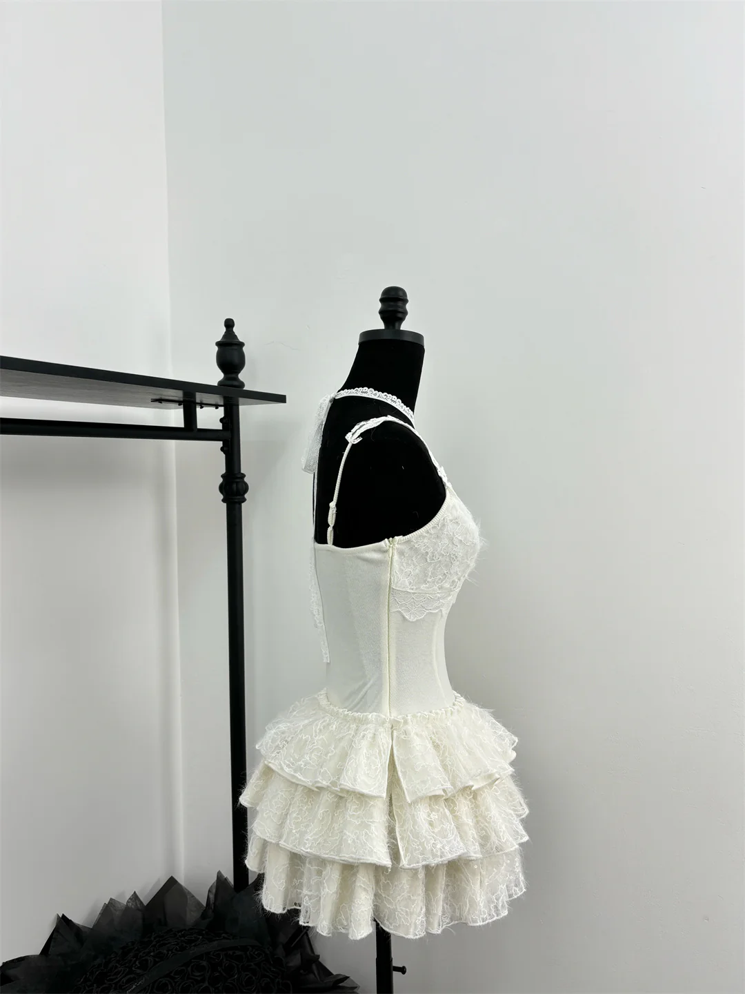 Cute Spaghetti Straps Ballet Skirt Ruffles Summer Dress Holiday Party Outfits For Women DP0091 - Deanwangkt