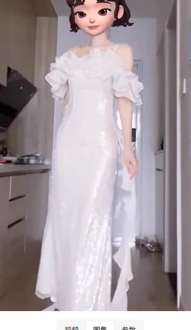 Stunning Sheath Spaghetti Strap Evening Gown White Formal Dress Sparkly Sequin Birthday Dress DP2796 - Deanwangkt