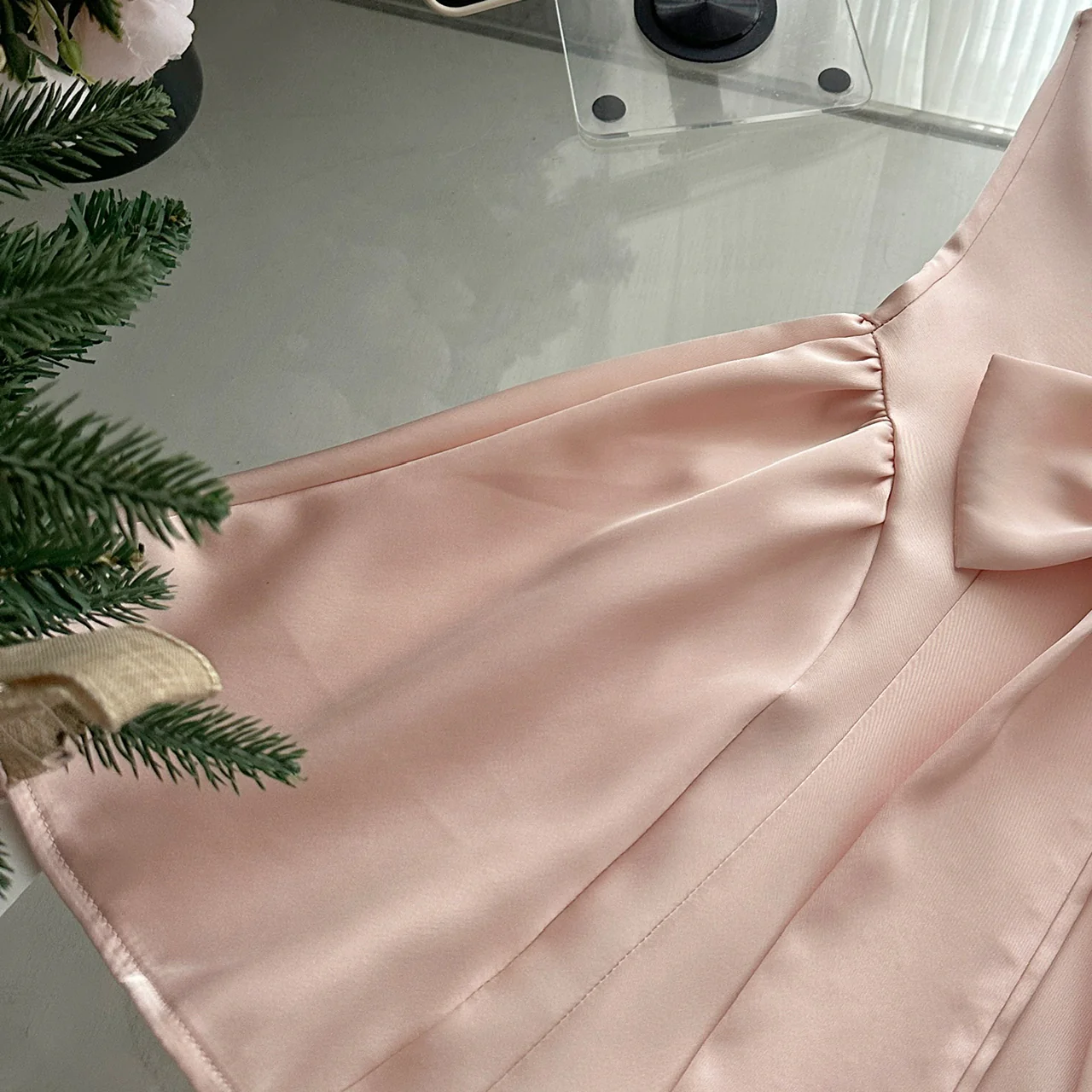 Cute A Line Square Neckline Summer Dress Holiday Party Outfits For Women DP0090 - Deanwangkt