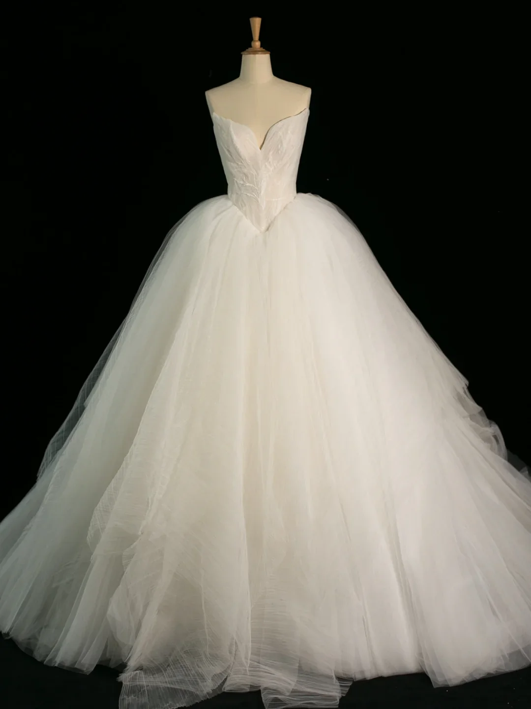 Elegant Wedding Dress Ball Gown Sweetheart Tulle Sleeveless White Summer Long Wedding Dresses Bride Dress Bridal Gowns DH384 - Deanwangkt