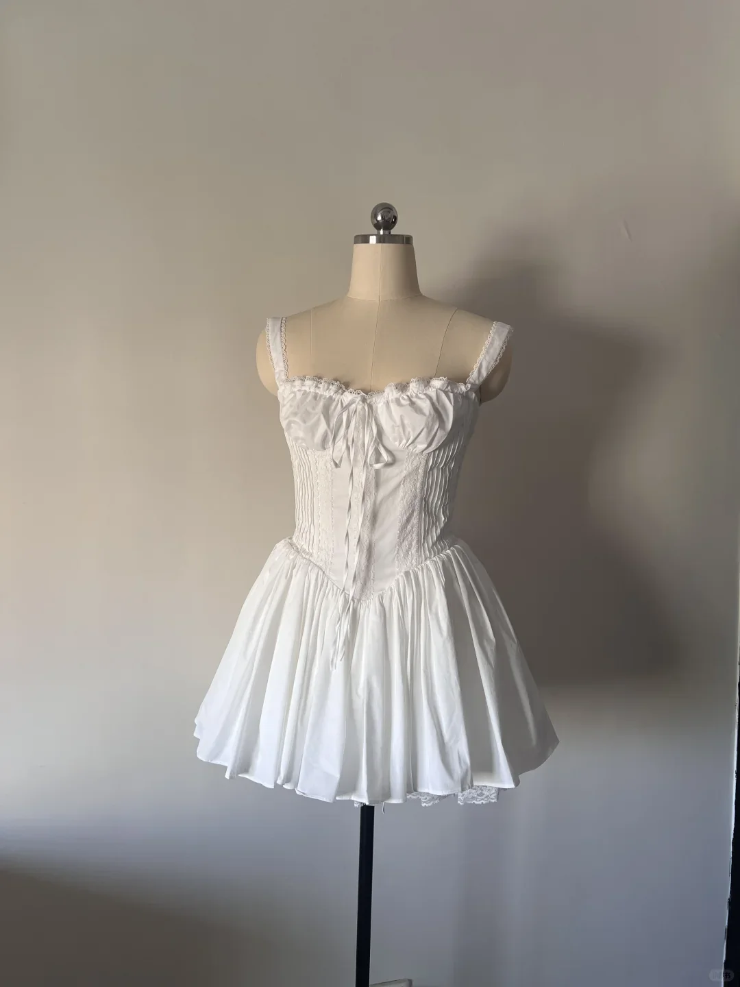 Cute A line Square Neck White Lace Short Homecoming Dress Summer Middle School Formal 8th Grade Hoco Dresses Summer Holiday Dress Birthday Outfits W993 - Deanwangkt