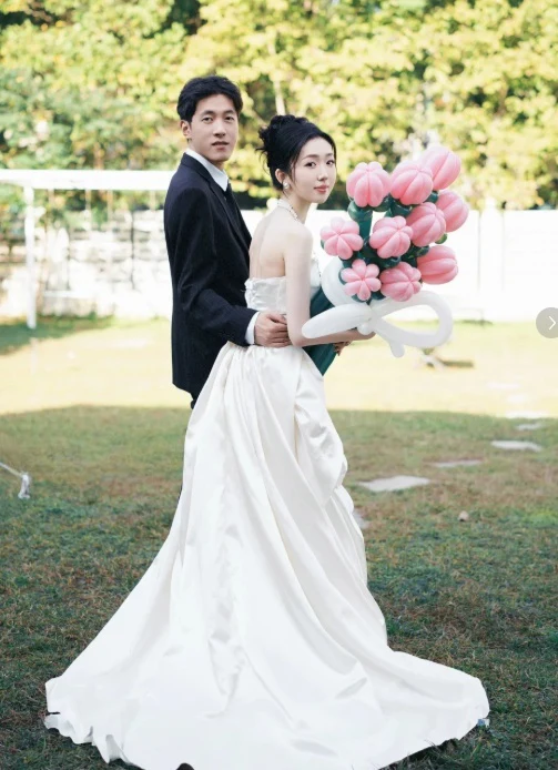 Timeless Bridal Dress Ball Gown Strapless Satin White Wedding Dresses Elegant Bridal Gowns DH898 - Deanwangkt