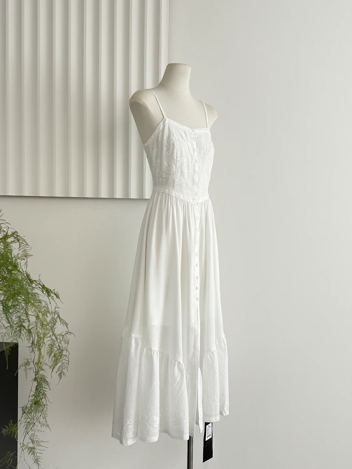 Sexy A line Spaghetti Straps Floral Summer Dress Holiday Party Outfits For Women DP0081 - Deanwangkt