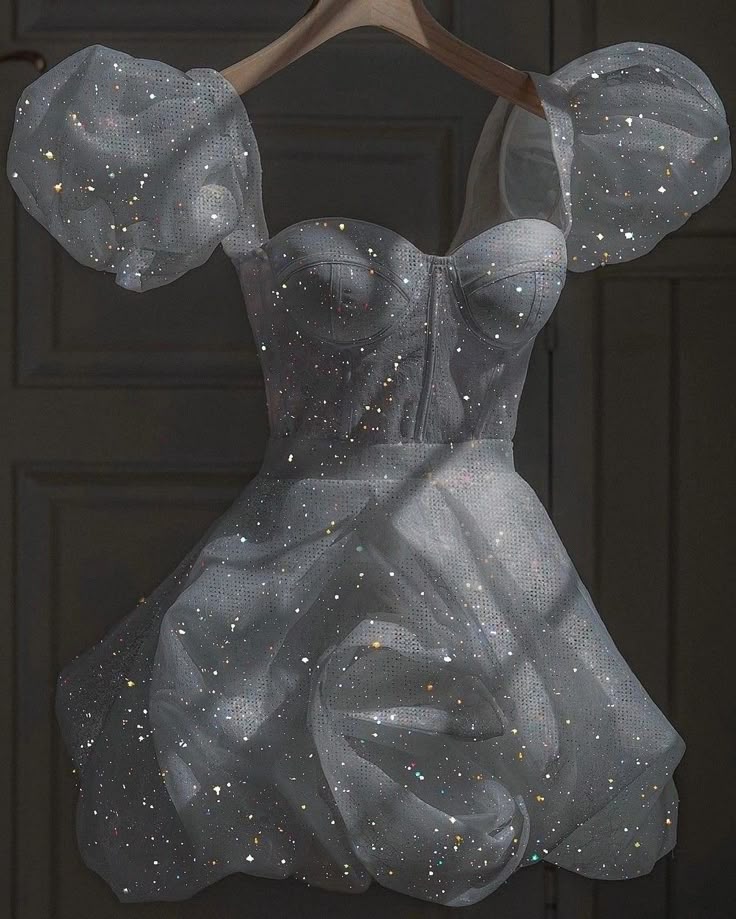 Vintage Ball Gown Sweetheart White Sequin Formal 8th Grade Homecoming Dresses Middle School Hoco Dress 6th Grade Graduation Outfits DH325 - Deanwangkt