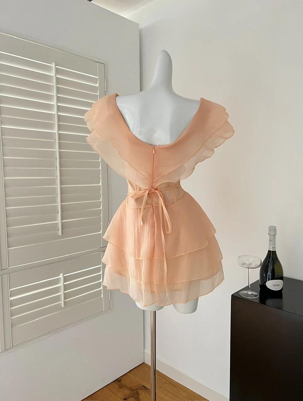 Cute A Line V Neckline Layers Summer Dress Holiday Party Outfits For Girls DP0148 - Deanwangkt